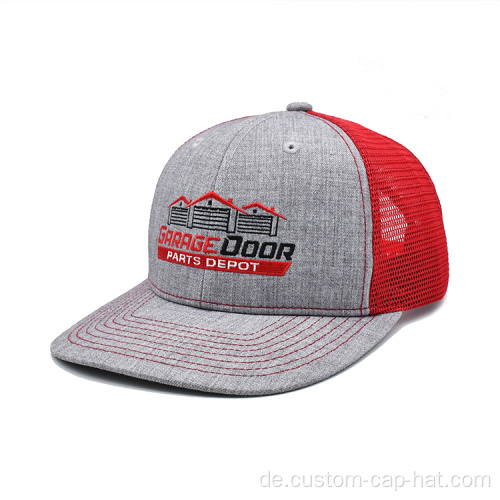 Gebogener Krempe Sticker Trucker Cap